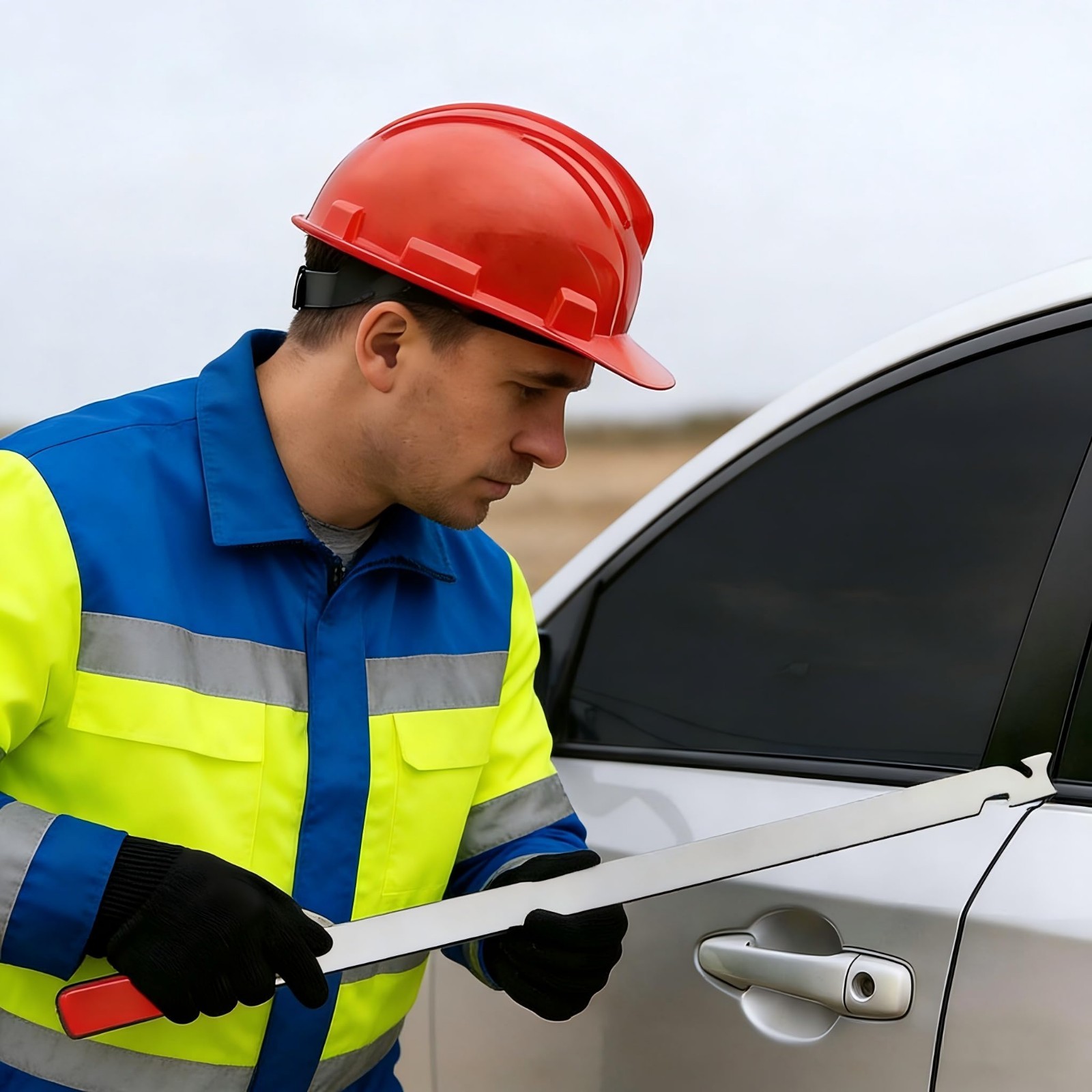 22″ Stainless Steel Slim Jim Tool – Emergency Car Lockout & Roadside Assistance