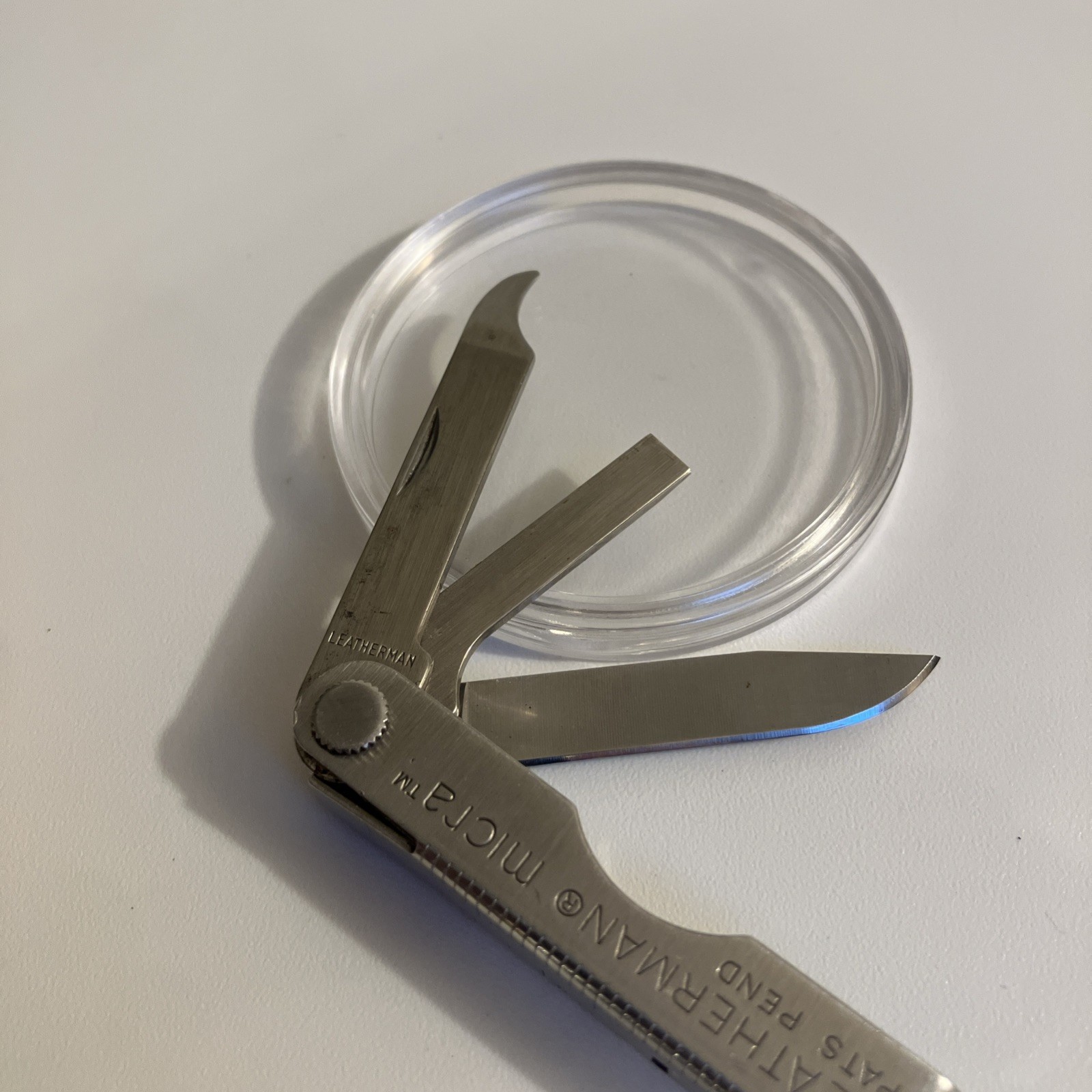 Leatherman Micra Multi-Tool Stainless Steel Keychain Scissors Pocket Knife USA