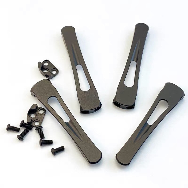 Titanium Pocket Clip for Spyderco C81 / C223 Knife Replacement Clip