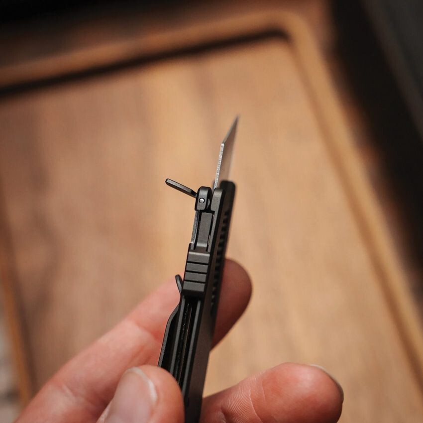 Big Idea Design Black TPT Slide EZ Pocket Tool Pocket Clip Titanium Construction