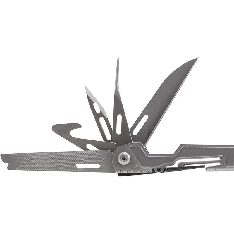 Compact Multi-Tool W/ 18 Functions Lightweight Pliers Knife Scissors EDC Tool US