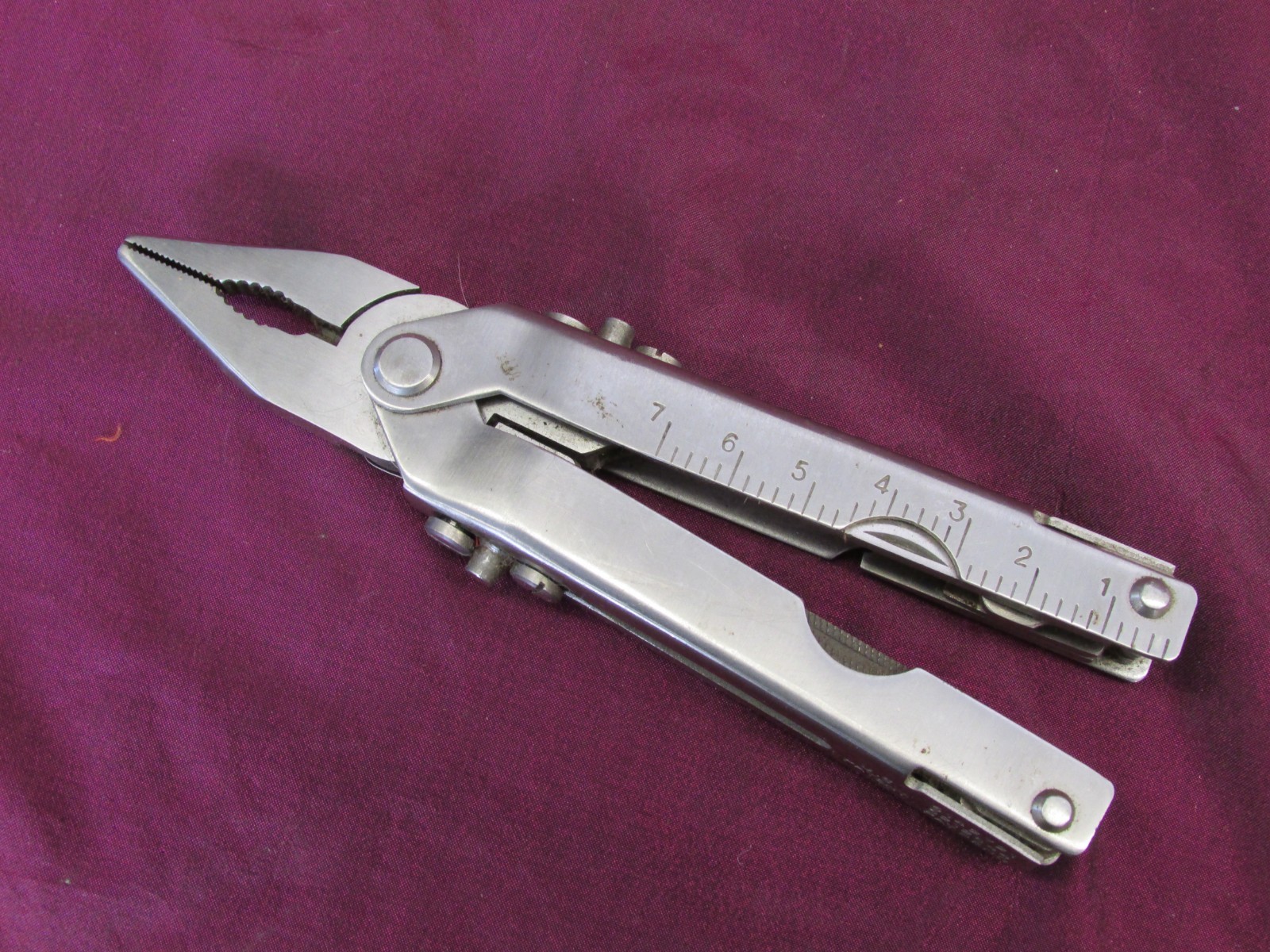 Carolina Multi-tool knife plyers Stainless USA pat. Good shape