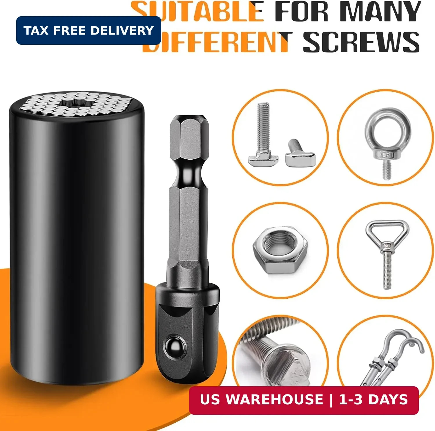 Fathers Day Dad Gifts from Daughter Son Wife Super Universal Socket Tools Gifts