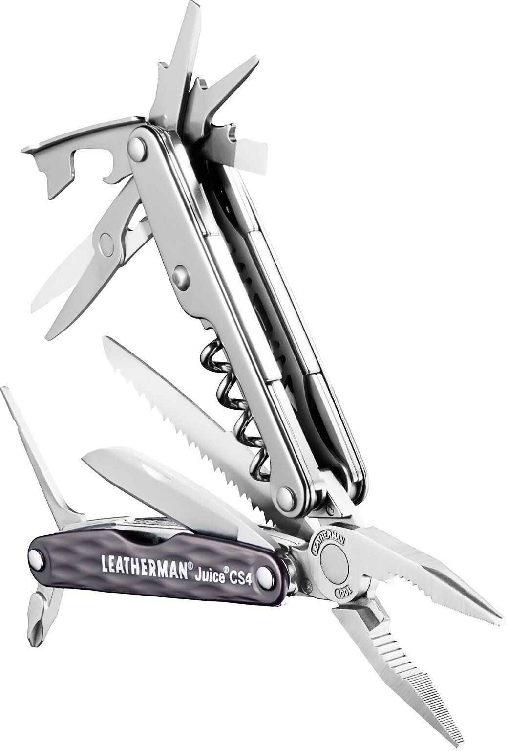 Discontinued Leatherman Juice CS4 Pocket-Size Multi-Tool Granite Gray USA NIB