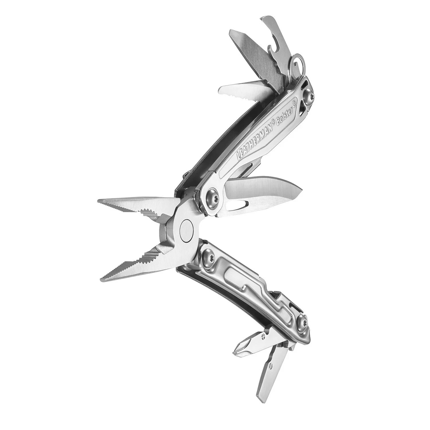 LEATHERMAN BOLSTER 13 TOOL MULTI-TOOL W/SHEATH & ENGRAVED OPTIONS