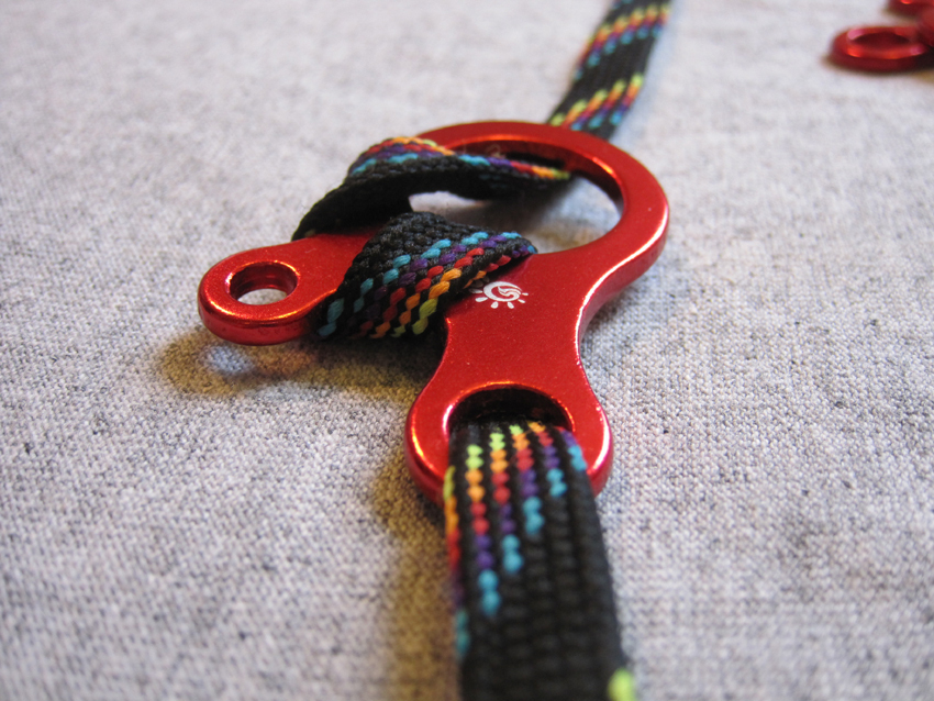 U.S. Seller 3 Hole Quick Knot Rope Buckle Camping Hiking Tightening Hook