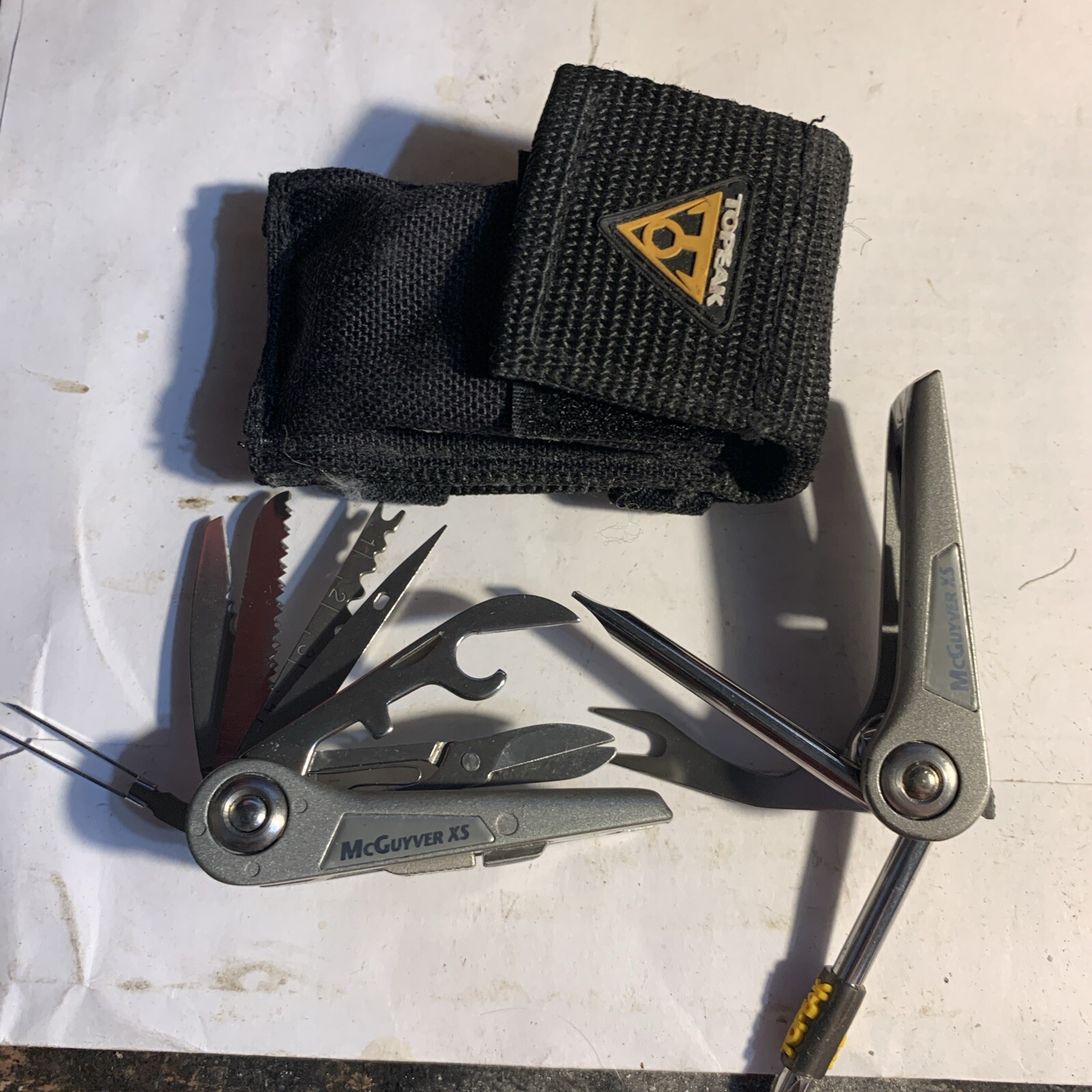 TOPEAK McGUYVER XS Multi-Tool Micro Mini Cycling Hiking MTB Camping Eddie Bauer