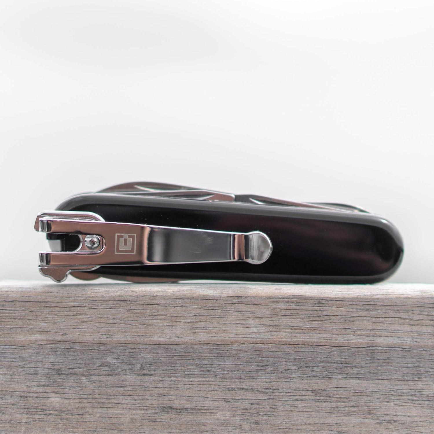 Swissqlip Deep Carry Pocket Clip Compatible with 91Mm Victorinox Swiss Army Knif