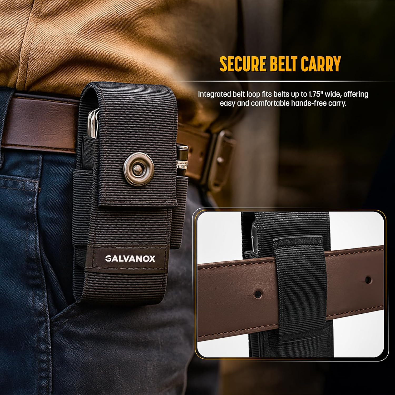 Nylon Sheath for Leatherman Multi-Tools, Skeletool, ARC and Wave – Medium Holste