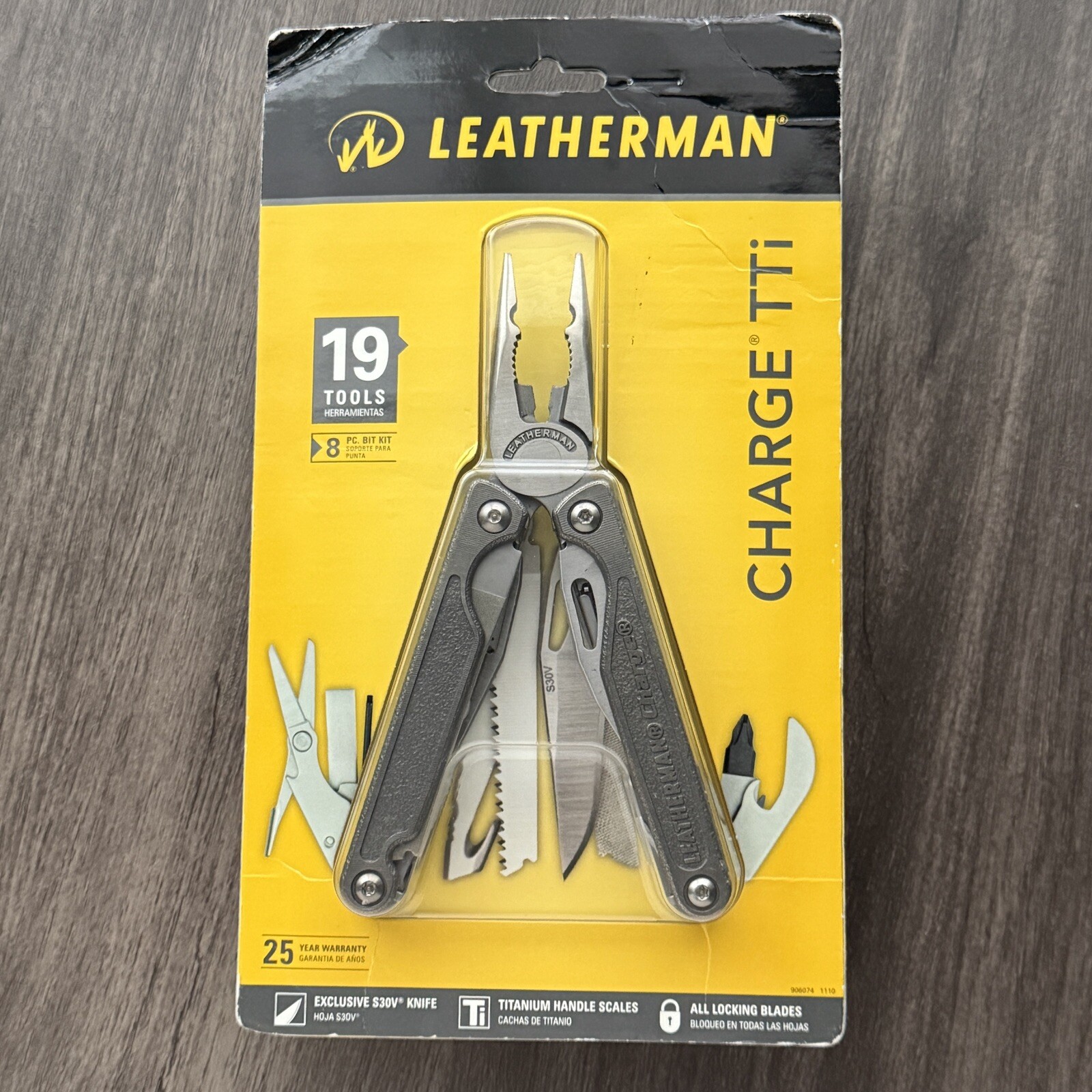 Leatherman Charge TTi, Leather Sheath. Sealed 1st generation 2010 Discontinued