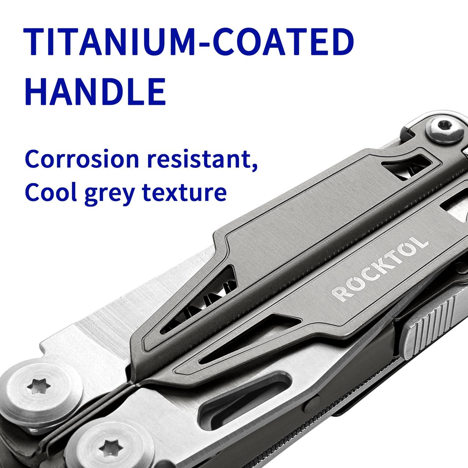 Multitool SK02, VG-10 Knife,19-in-1 Multi-tool Pliers with Titanium-plated Ha…