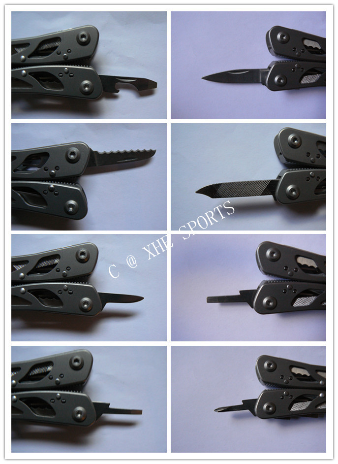 Ganzo 2015S Multi Pliers Tool Folding Knife STAINLESS Pocket Plier