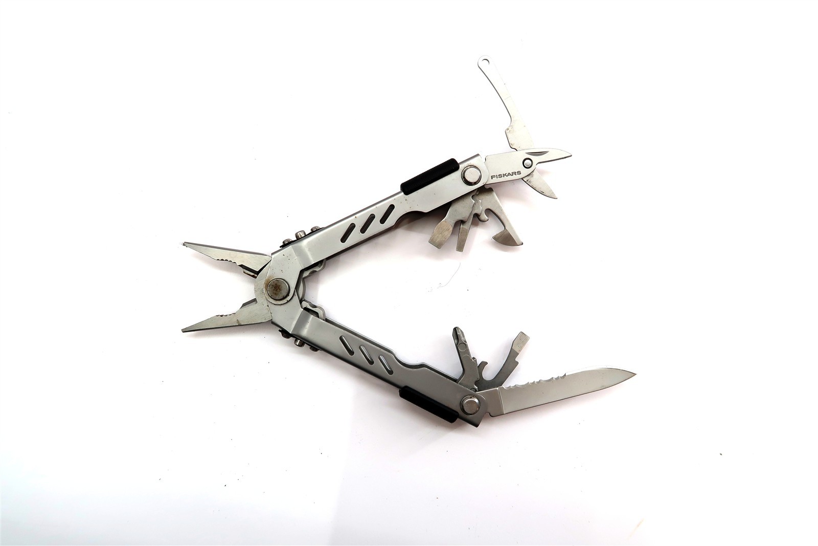 GERBER Fiskars Multi-tool Stainless with Sheath Made in USA NICE CONDITION
