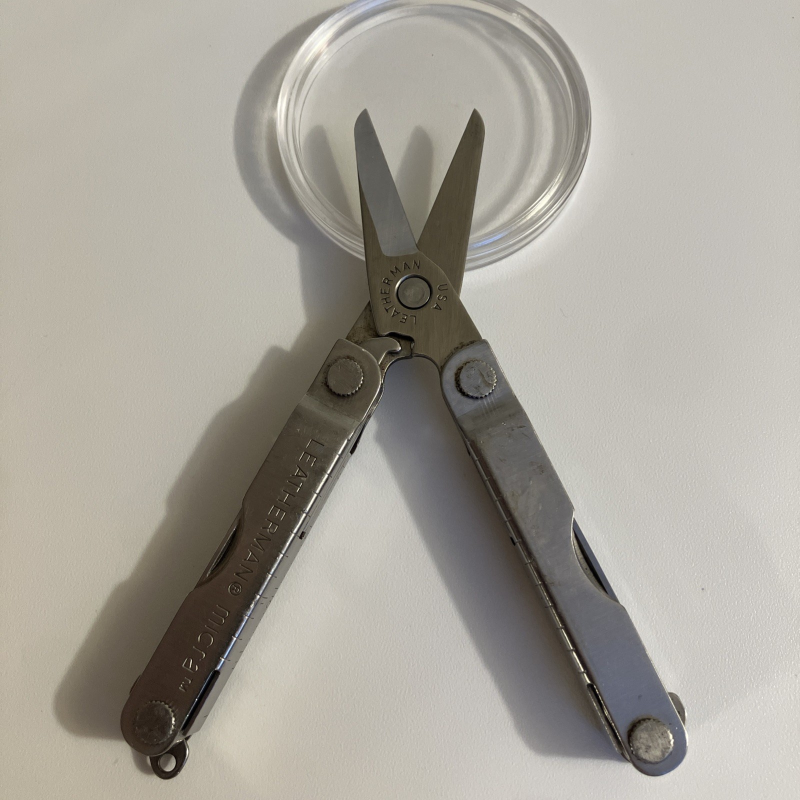 Leatherman Micra Multi-Tool Stainless Steel Keychain Scissors Pocket Knife USA