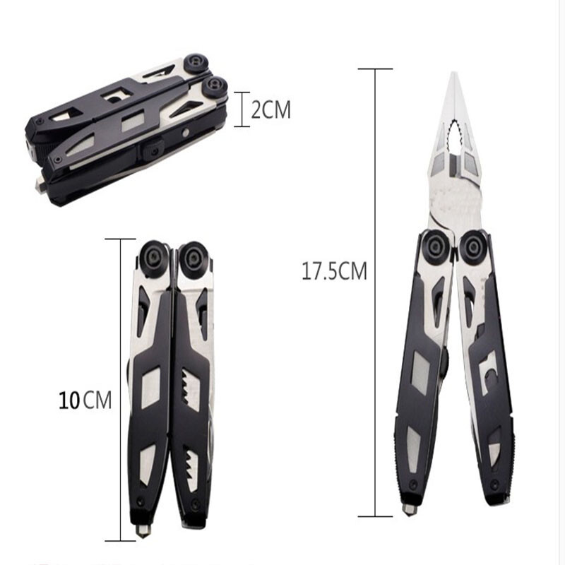 Sporting Goods Multifunctional Outdoor Tool Pliers Contains 16-21 Functions NEW