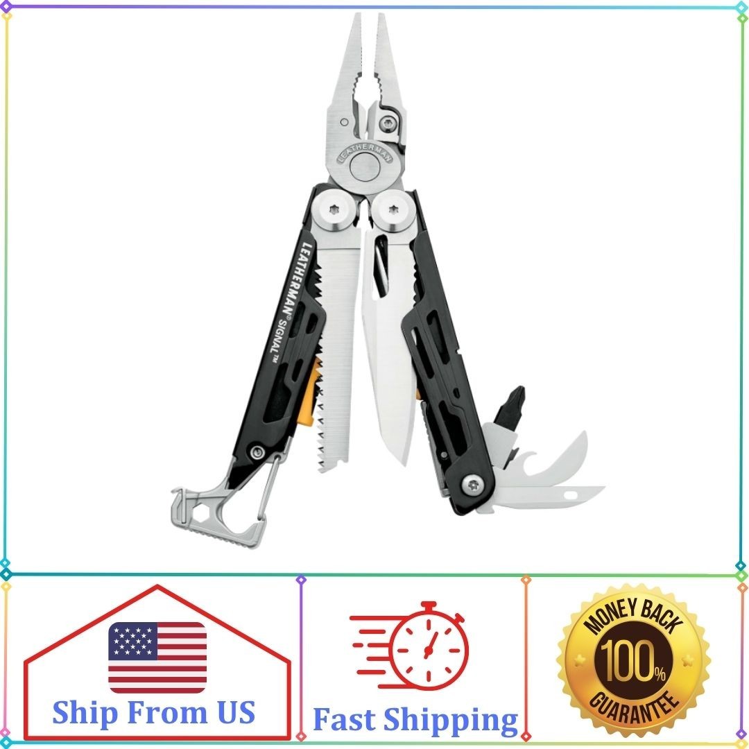 LEATHERMAN, Signal, 19-in-1 Multi-tool for Outdoors, Camping, Hiking, Fishing..