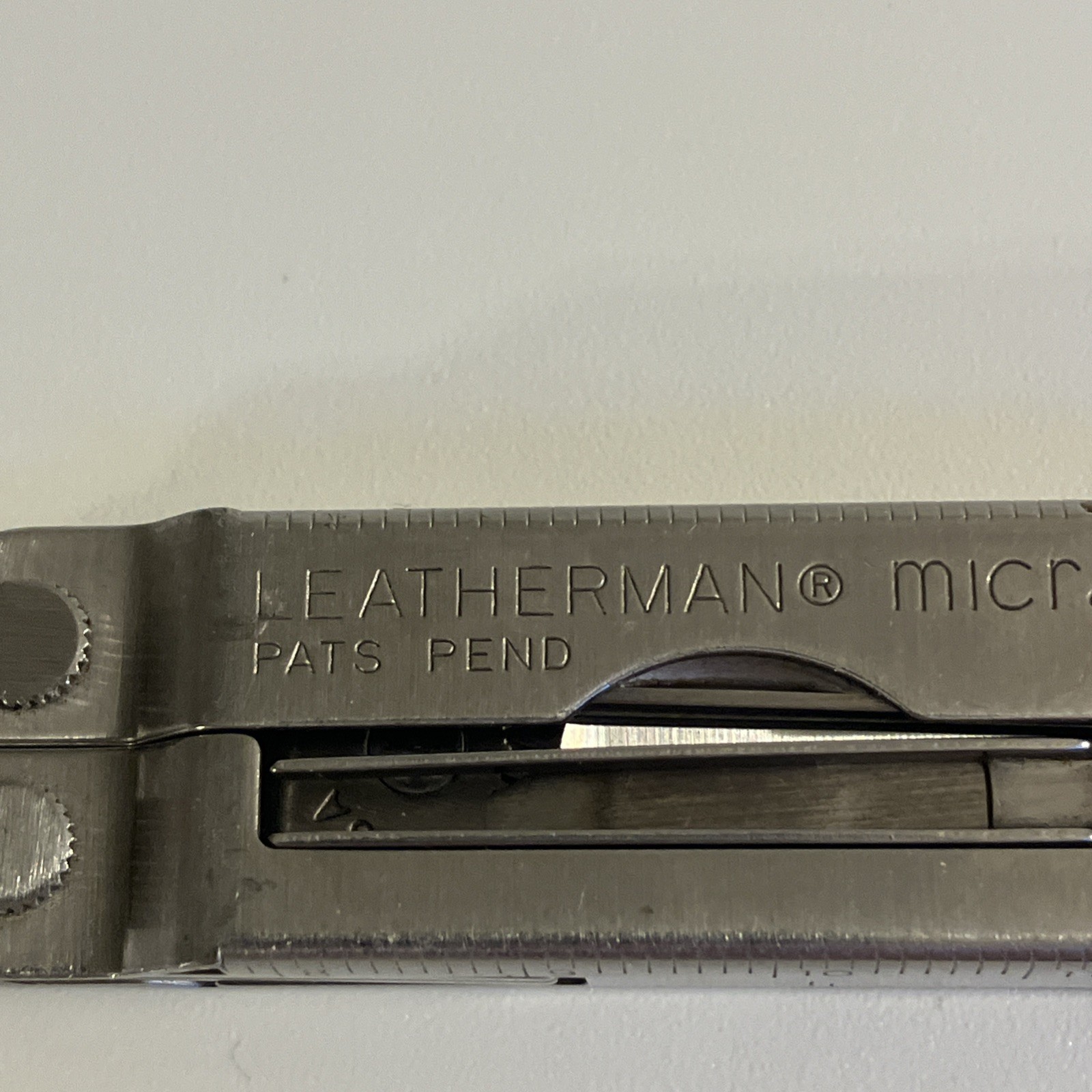 Leatherman Micra Multi-Tool Stainless Steel Keychain Scissors Pocket Knife USA