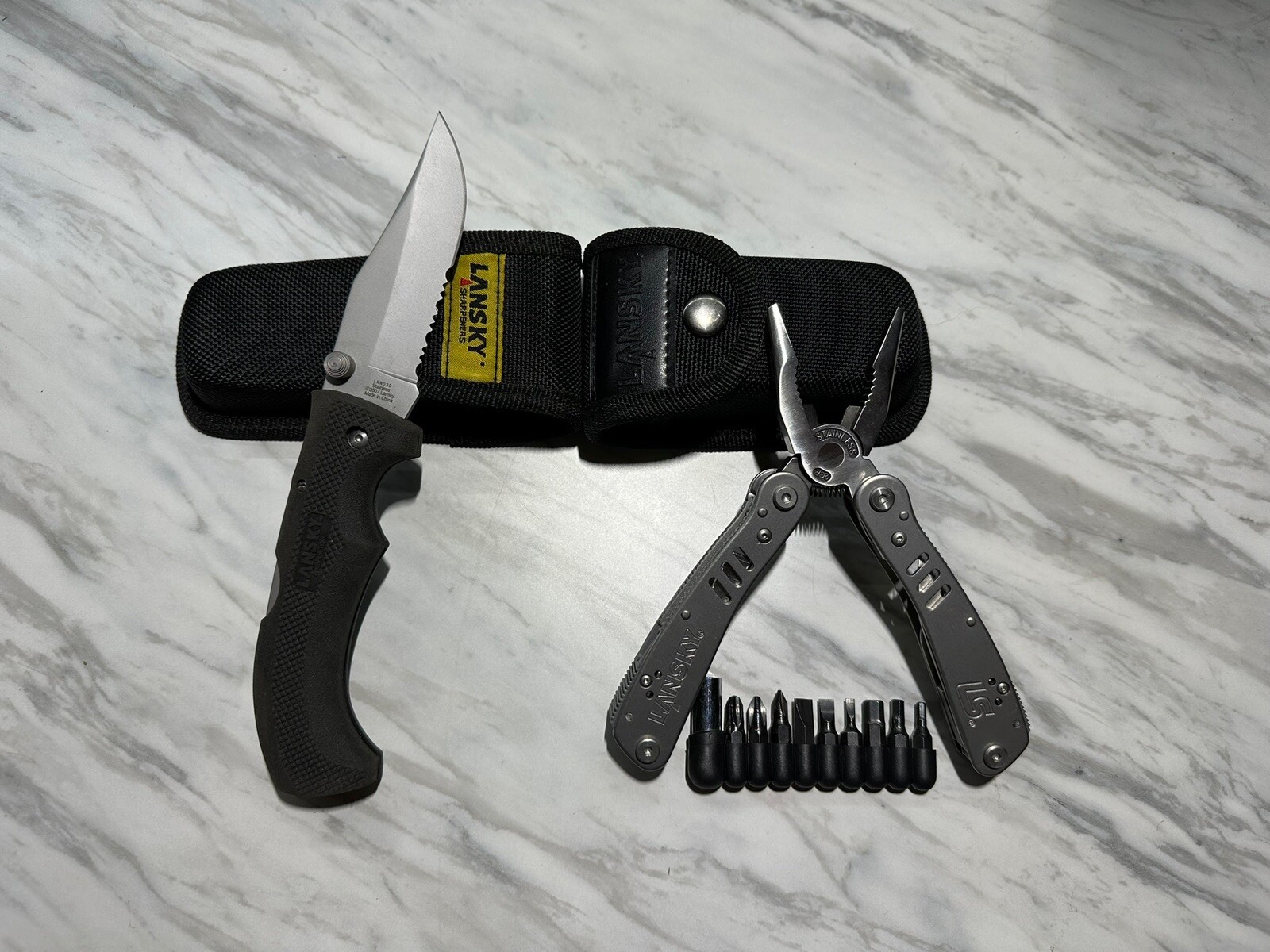 Lansky Multi Tool LMT100 and Lansky Knife LKN030
