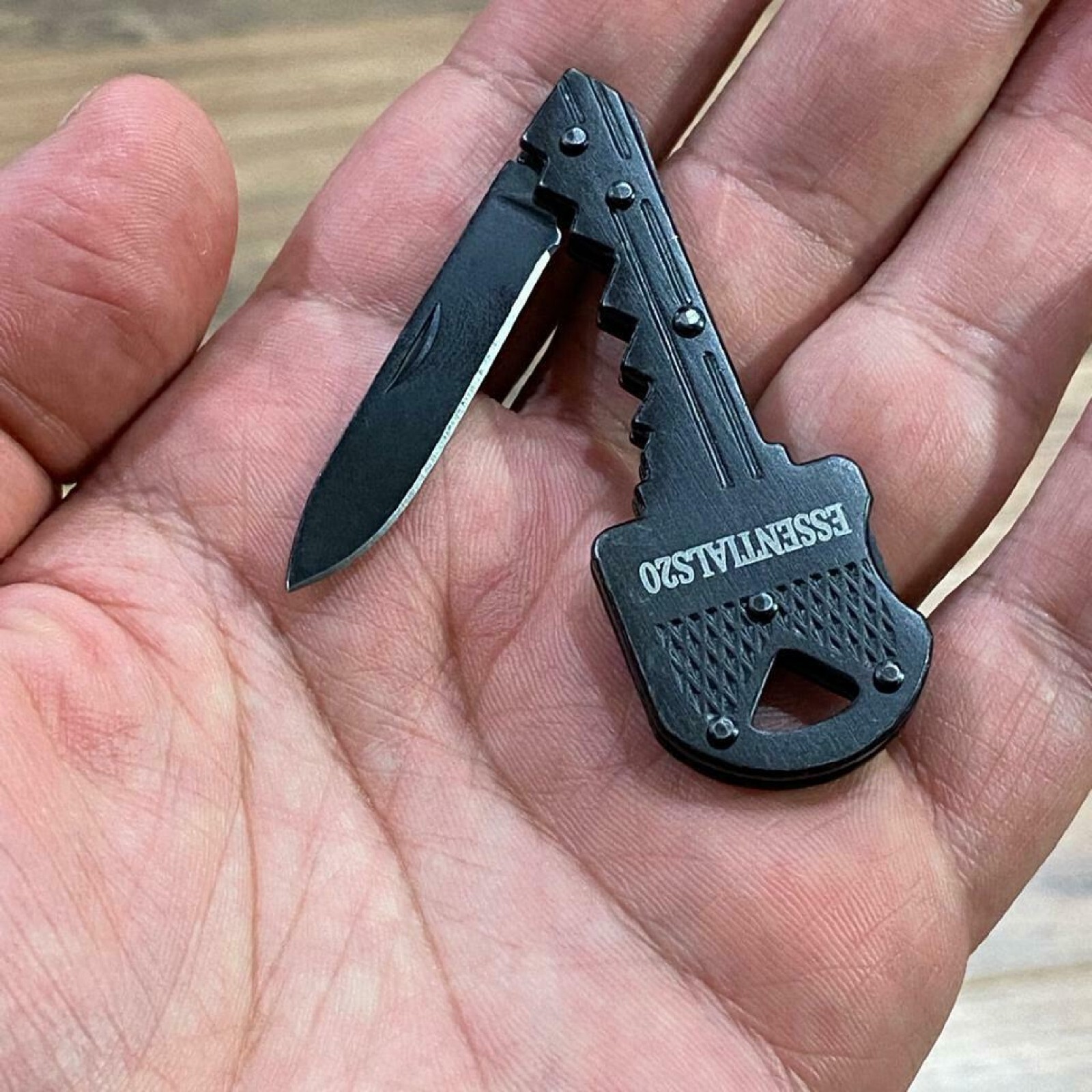 Christmas Gifts for Men Kay Knife Keychain Folding Blade with Lock Gift Him Dad
