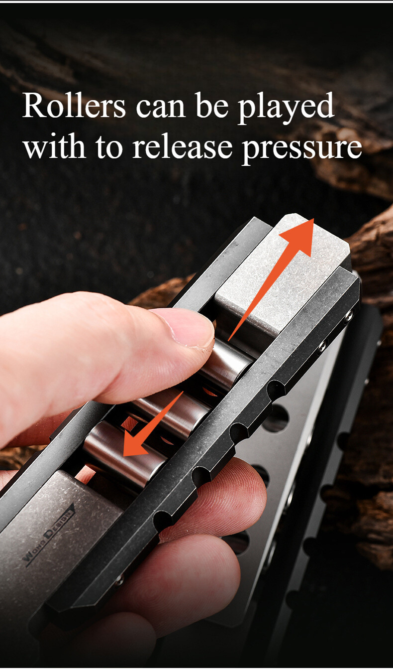 Titan Alloy Pocket Pry Bar Crowbar Portable Outdoor EDC Multi Tools