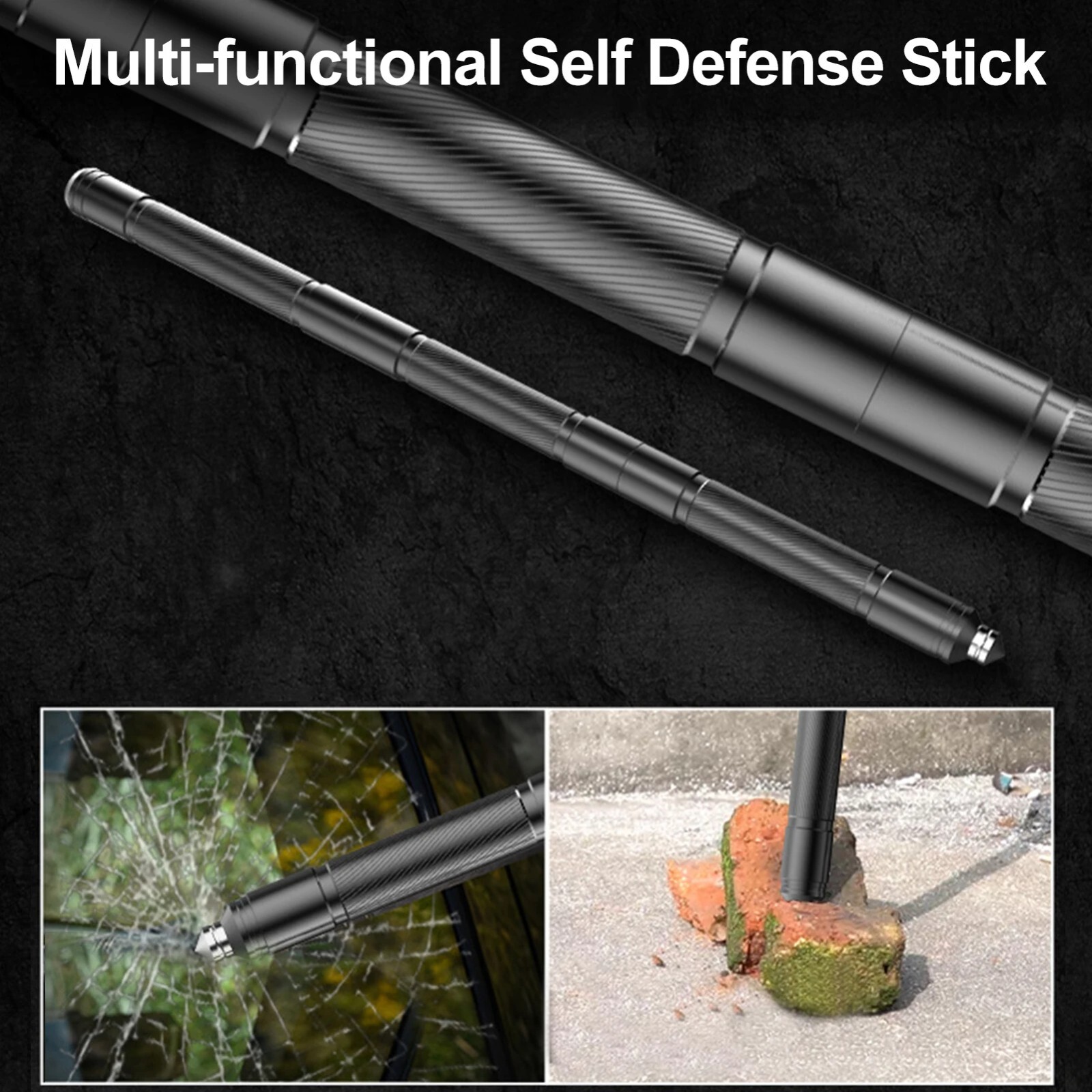 Multifunction Spade Shovel Hoe Pick Survival Tool Knife Saw Camping Army Axe