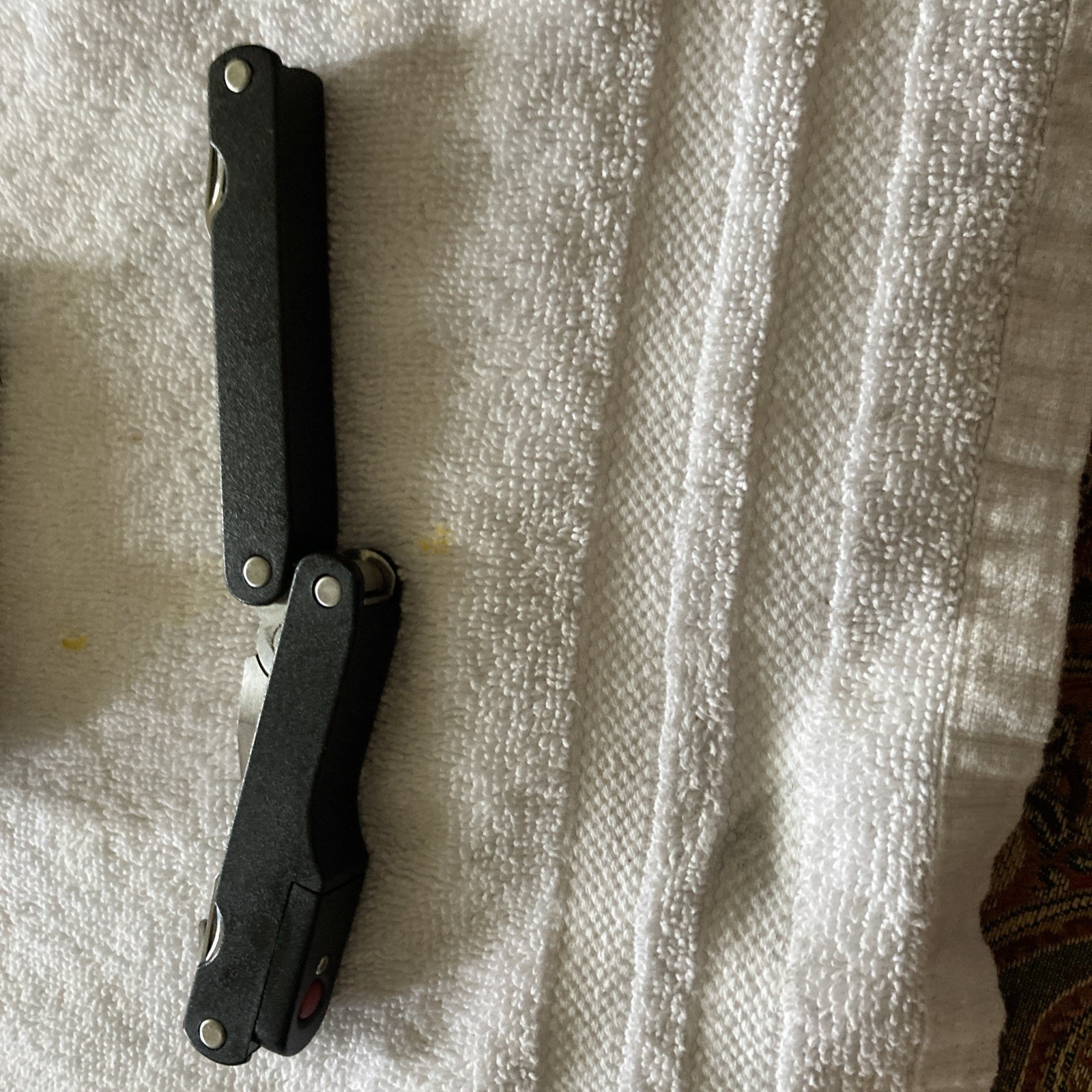 Heavy Duty Black Multi Utility Folding Knife/Tool 9 Function Made in china