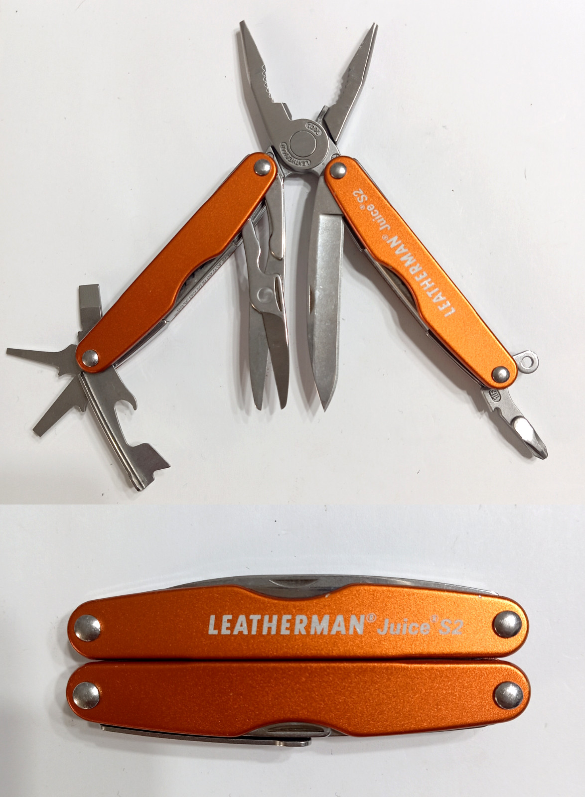 🔥 Leatherman Juice S2 Orange Gen1 Collectable Retired Nice Condition Very Rare