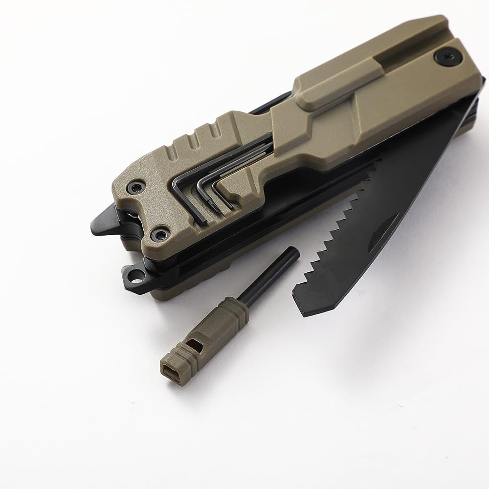 Multi Pocket Knife, 22 in 1,Survival Gear EDC Tools with Nylon Sheath, , Camp…