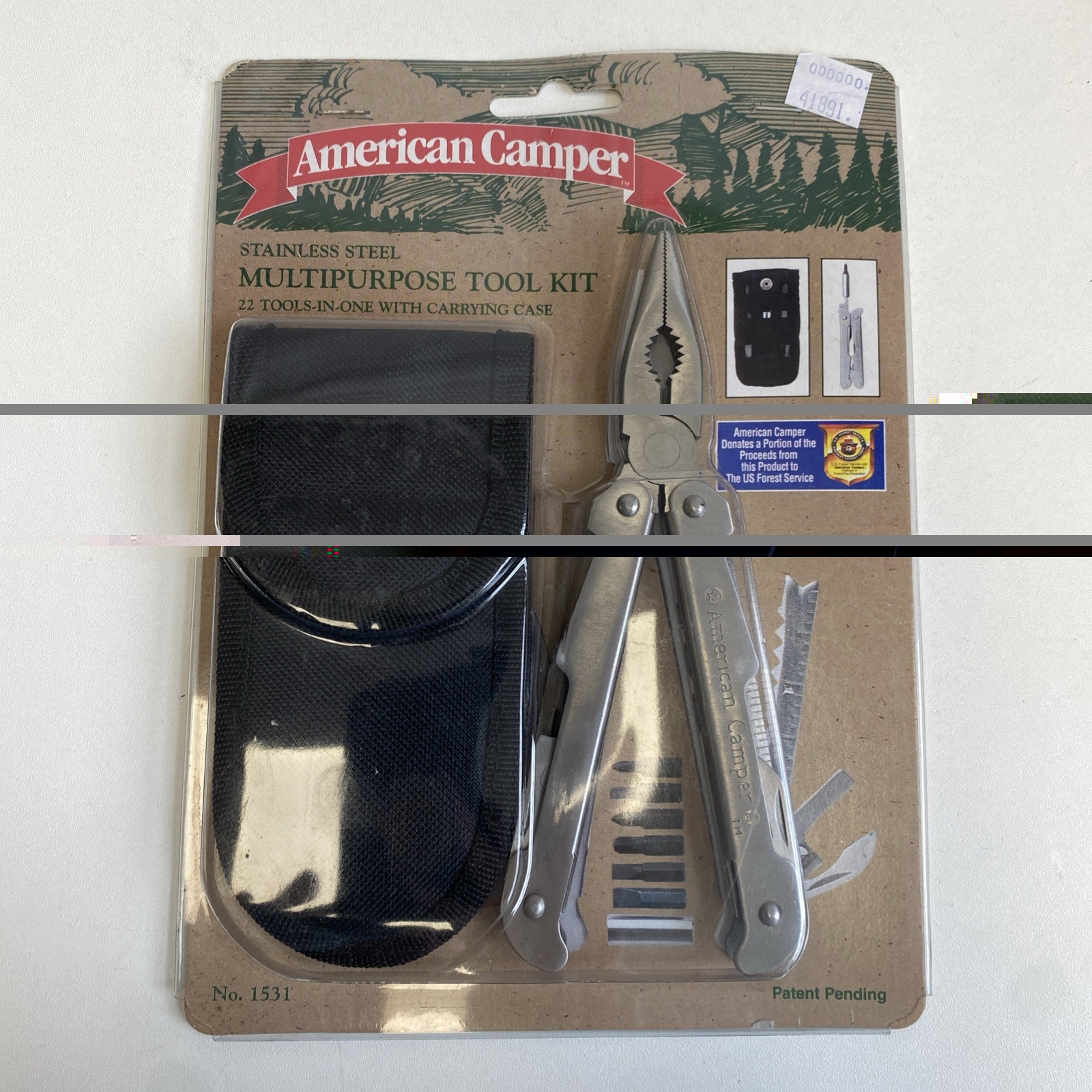 American Camper Stainless Steel Multipurpose Tool Kit 22 Tools in One