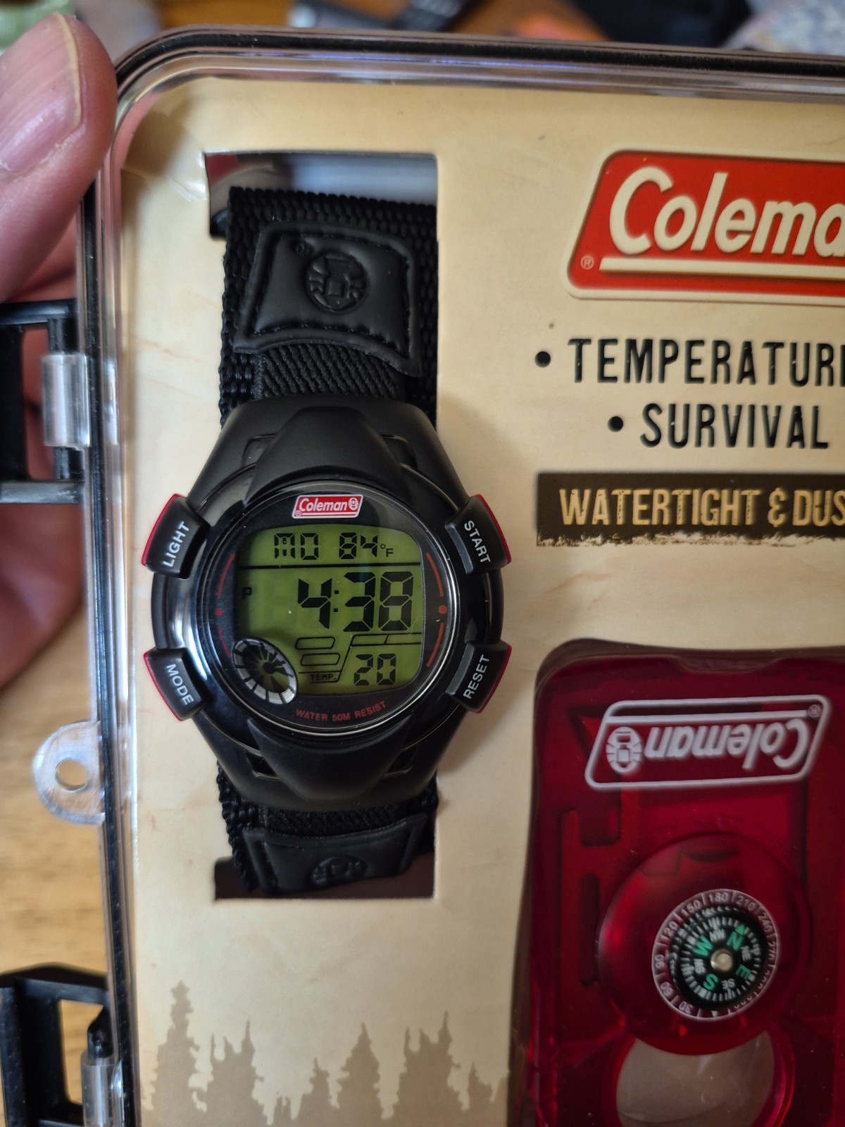 Coleman Chronographic Watch Survival Tool – New Battery