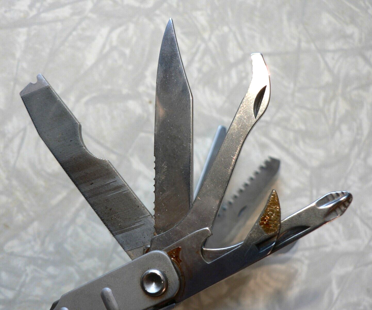 Vintage Schrade Tough Tool MultiTool ST1 Series 1-2 Transition Crossover Example
