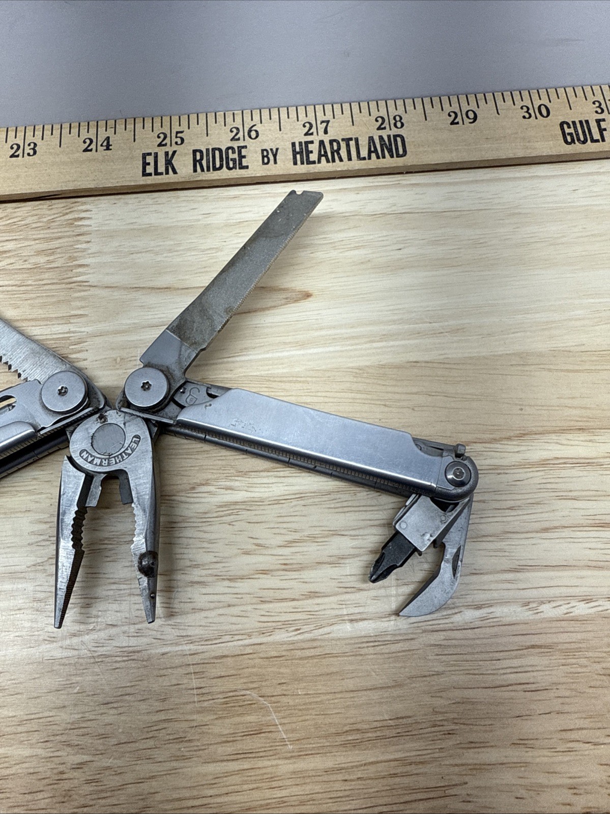 Retired Leatherman Wave Original Date Code 0711 (July 2011) Multi Tool Nice