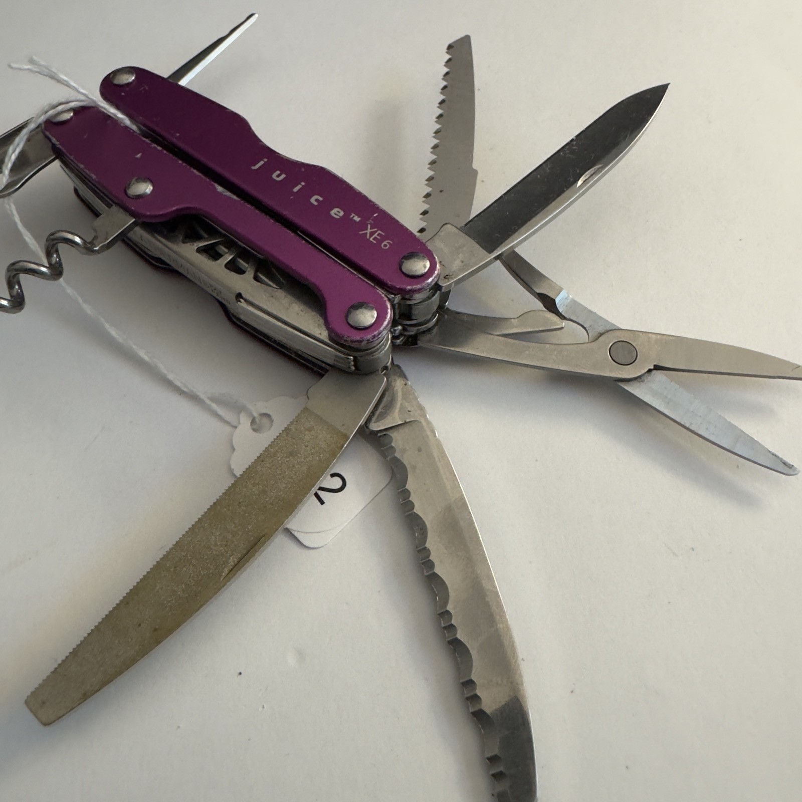 Leatherman Juice XE6 Plier Scissor Multi-Tool Pocket Knife Stainless EDC #492