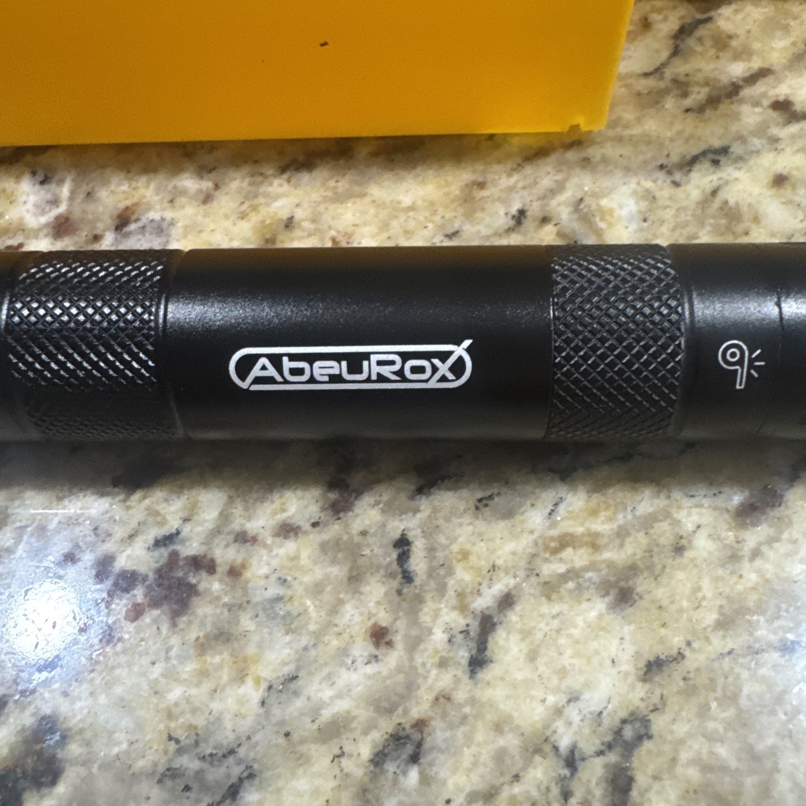 AbeuRox Flashlight Multifunctional Tactical Survival Tool Fire starter Whistle