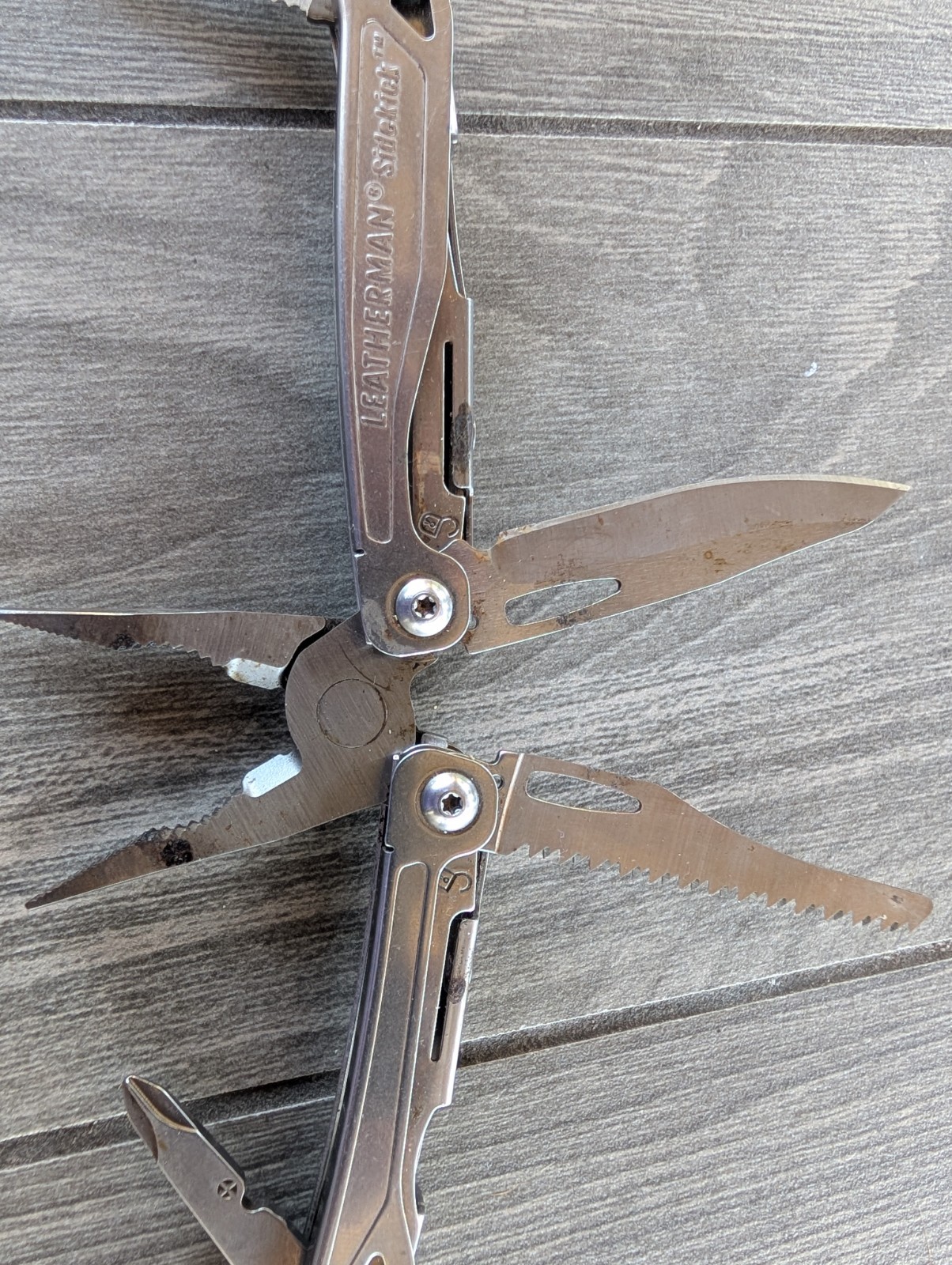 Leatherman Sidekick & Buck Knife Bucklite Multi-tool Lot Quality! Must See pics!