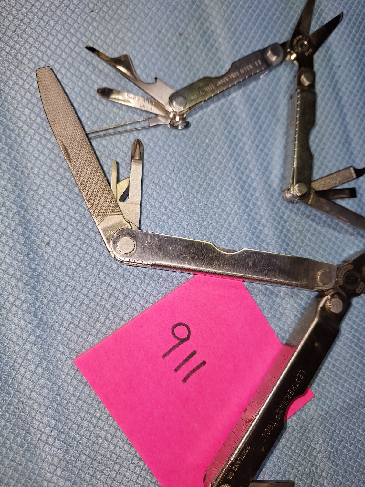 1 LEATHERMAN ORIGINAL PST Multi Tool DATE 0397 bonus micra LOT 911