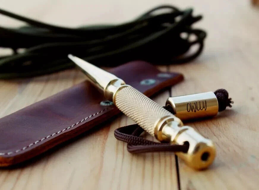 Brass Kubotan Keychain, Handmade EDC Tactical Tool, Personal Safety Stick, Every
