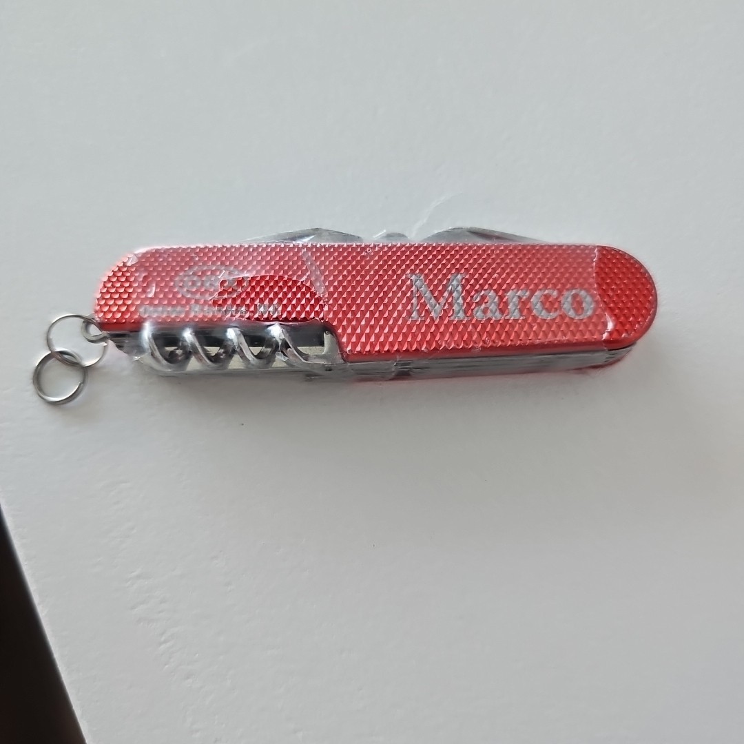 Personalized Pocket Knife/Multi-tool Marco OBX Outer Banks NC New In Package