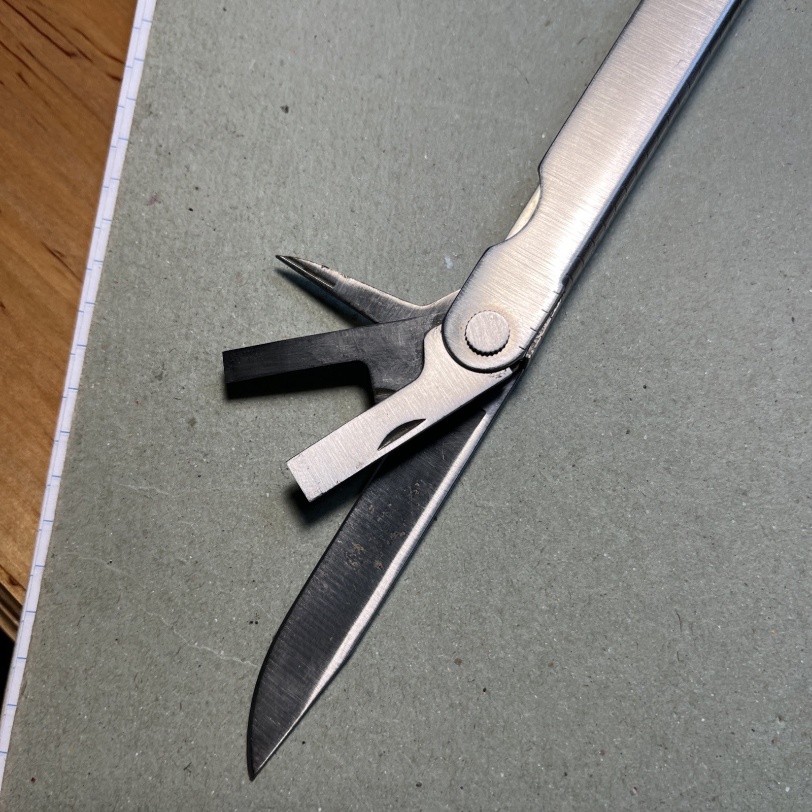 Vintage Original Leatherman Multi Tool Portland OR Leather Sheath USA