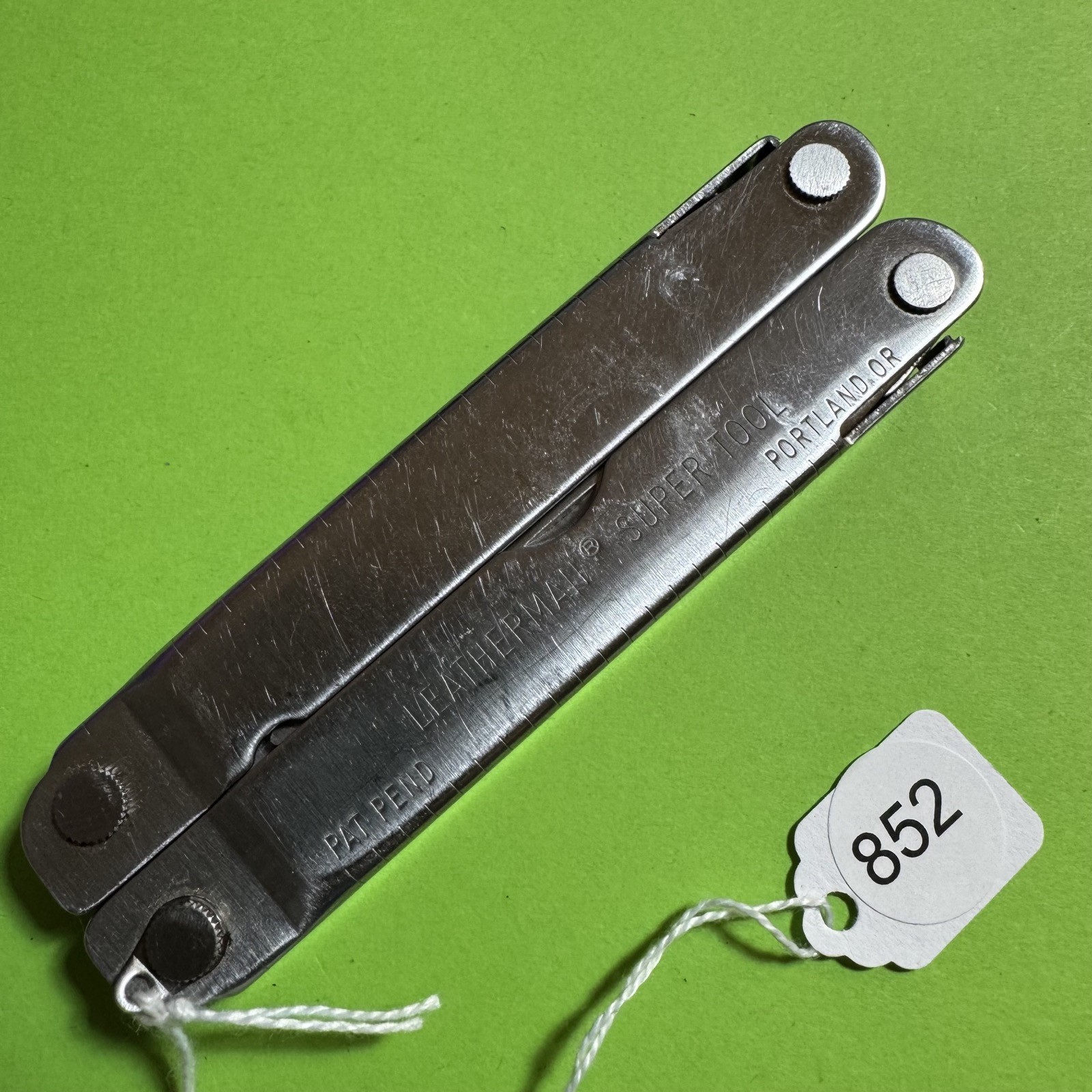 Leatherman Super Tool Plier Multi Tool Pocket Knife Stainless EDC #852