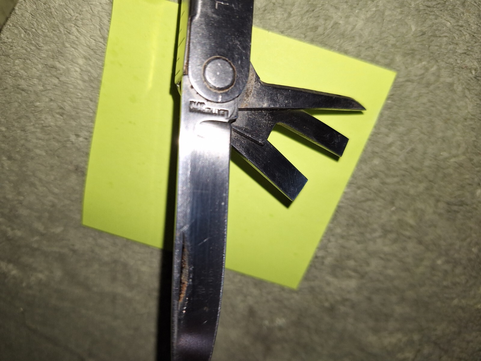 1 RARE LEATHERMAN ORIGINAL PST Multi Tool Knife BIG LETTERS JAPAN Lot 519
