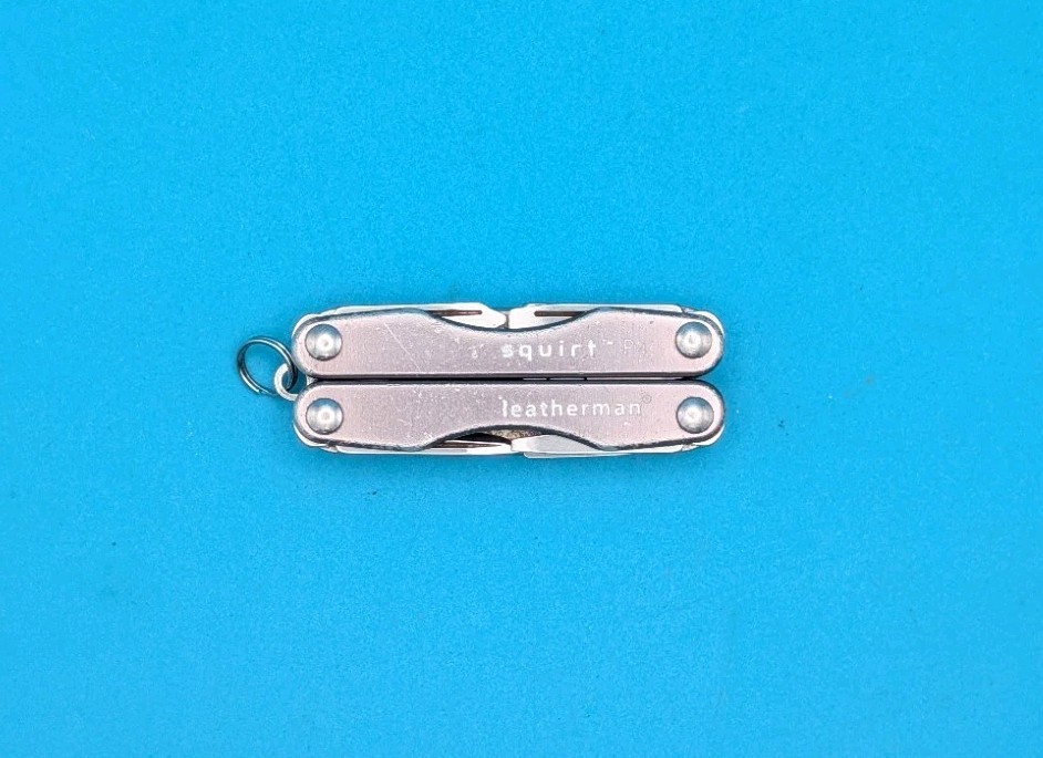 Leatherman Squirt P4 Multi-Tool, Key Ring, Retired, GRAY!