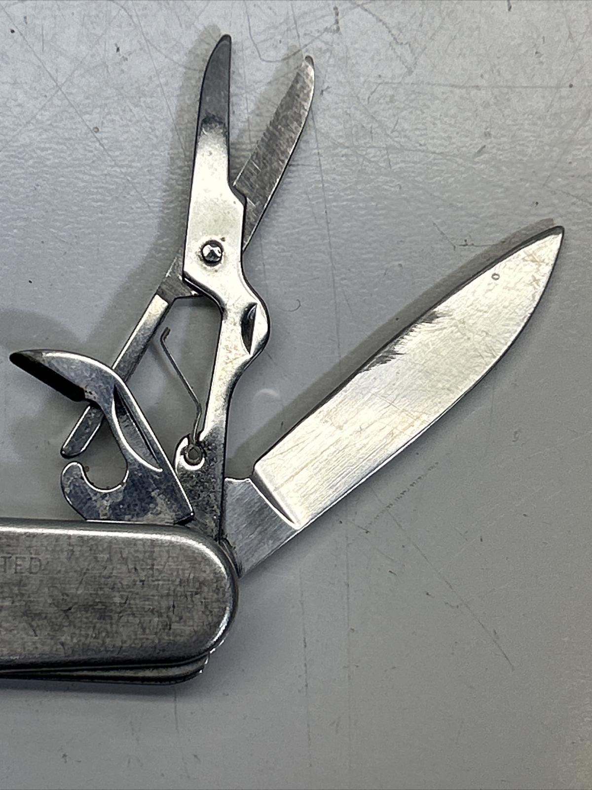 Multi Tool Pocket Knife Bastian Co Geneva NY Advertising X
