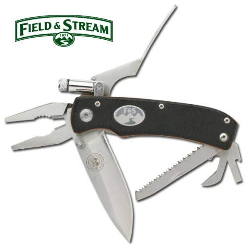 Field and Stream Multipurpose Tool with LED Flashlight ^c
