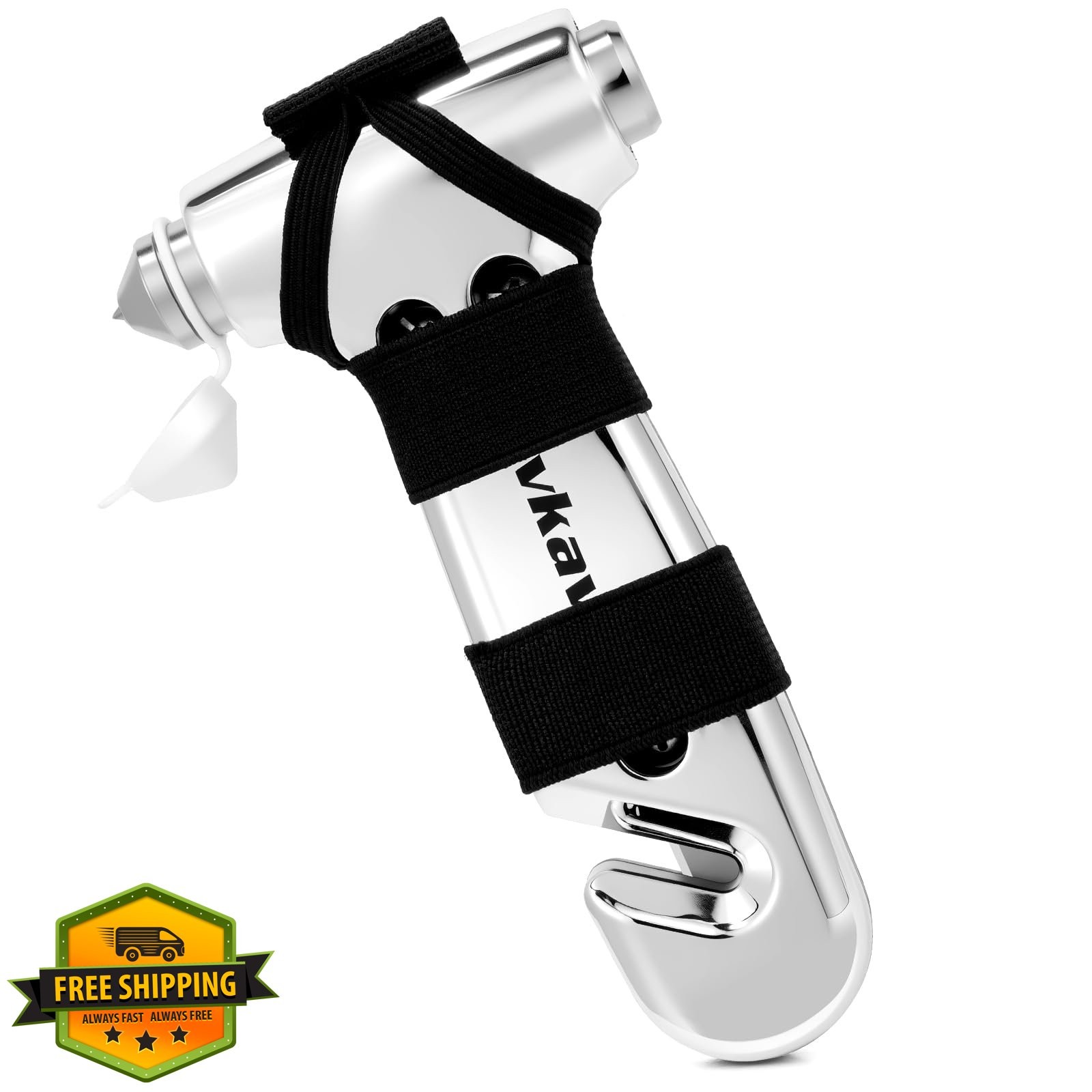 Dlvkavo Silver 3-in-1 Emergency Escape Tool