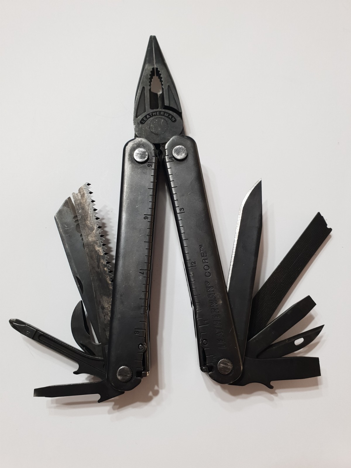 🔥 Leatherman Black BO Core Multitool Retired Rare Collectable