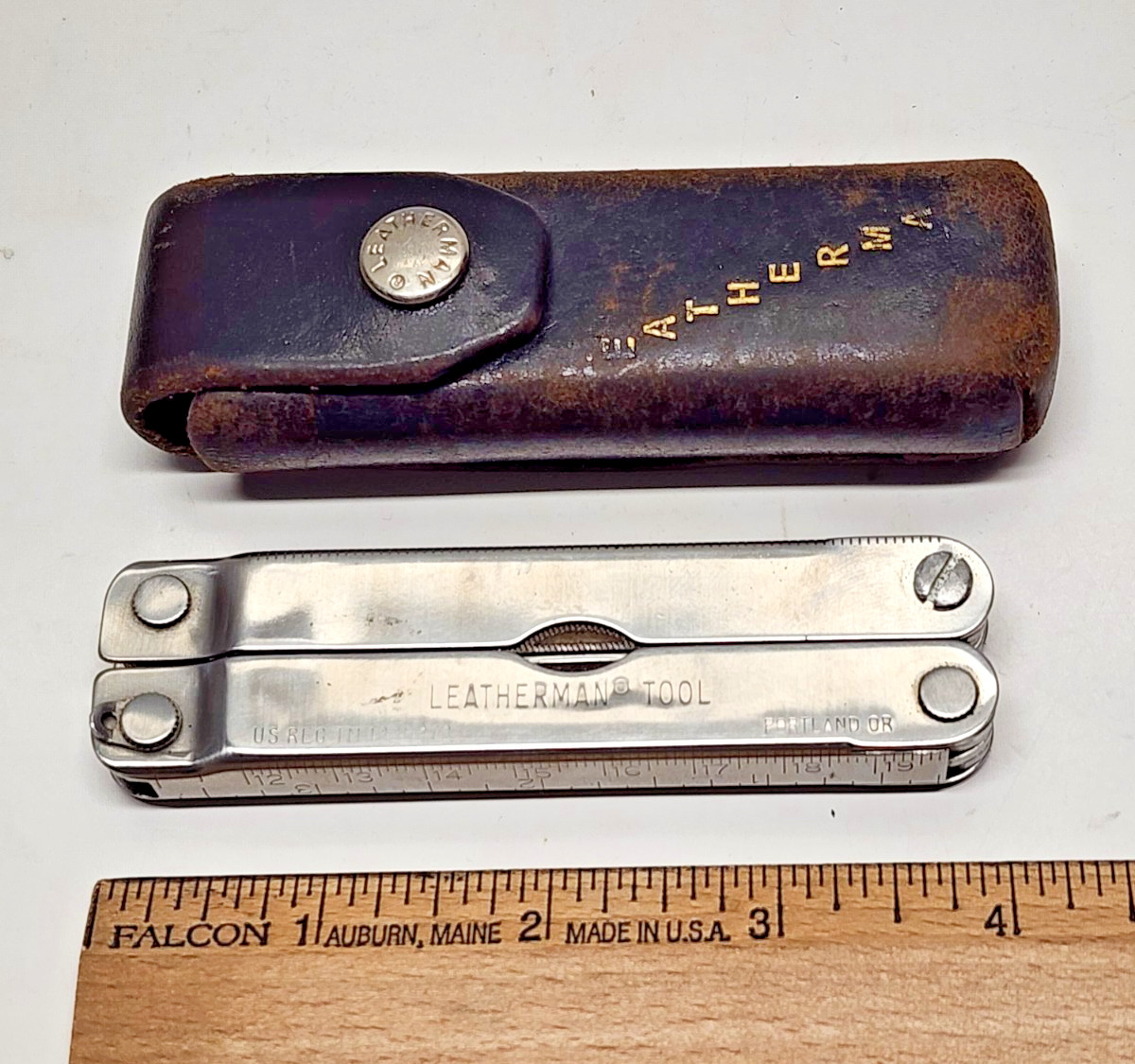 Leatherman USA Multi Tool Portland OR With Leather Sheath