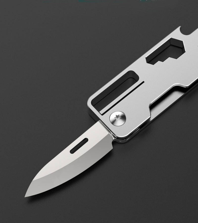 Lsand Crowbar Pry Bar Screwdriver Bottle Opener Multi Tool EDC Outdoor Wrench
