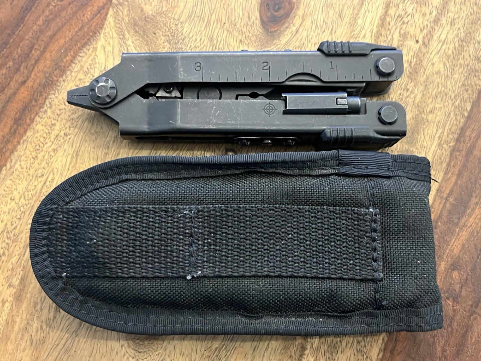 USA Gerber MP600-ST Sight Tool Multi Tool Military SUPER NICE w/Beautiful Sheath