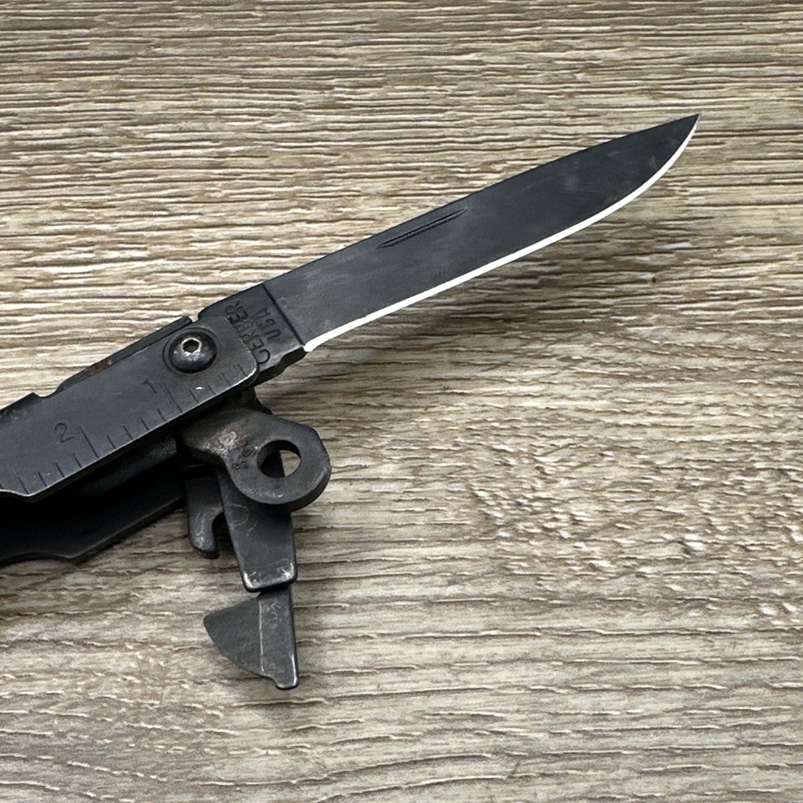 Gerber Diesel Multi-Plier Multi-Tool – Black Blunt Nose Pliers Tool